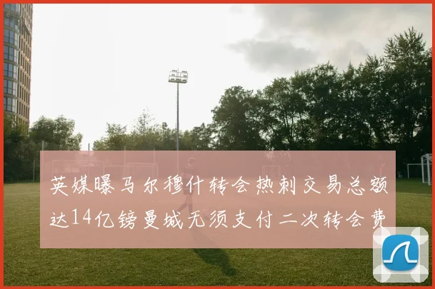 英媒曝马尔穆什转会热刺交易总额达14亿镑曼城无须支付二次转会费
